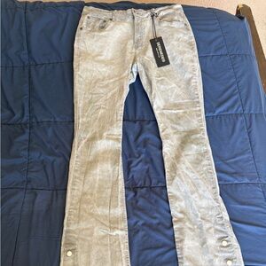 Grey Stacked Serenede Jeans